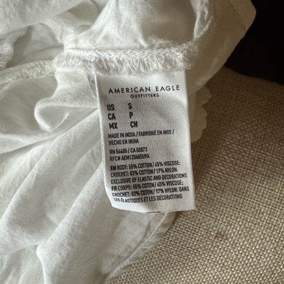 American Eagle Outfitters white Summer Dream smocked sundress Size Small NWT - Picture 14 of 15